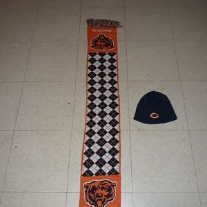 Chicago Bears Scarf And Hat
